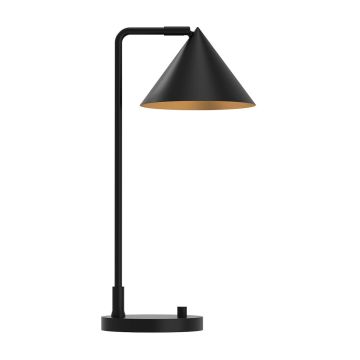 Elstead Lighting Remyck ALM-REMYCK-TL-BK Stalo lempa 1x60W/E27 IP20