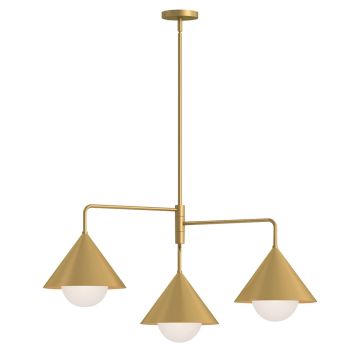 Elstead Lighting Remyck ALM-REMYCK3-GD Švieslentė 3x60W/E27 IP20