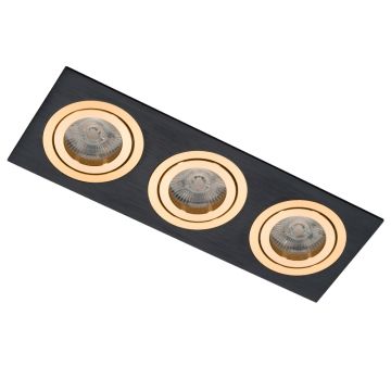 Lumifall ALCAZAR LMF.AZ543BG Įmontuojamas apšvietimas 3x50W/MR16 IP20