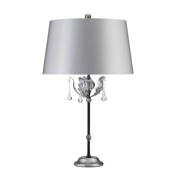 Elstead Lighting AMARILLI AML-TL-BLK-SIL Stalo lempa 1x60W/E27