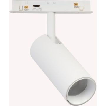 Azzardo ALFA NIKO Magnetic AZ6512 Geležinkelio švieslentė 1x12W/LED 2900 / 4000 / 6600k 956 / 1232lm IP20