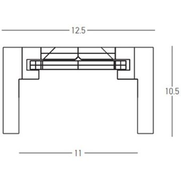 Zambelis MAGNETIC 22261 Geležinkelio šiena IP20