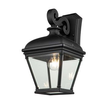 Elstead Lighting Bayview BAYVIEW-2L-BK Sienos lempa 1x60W/E27 IP44