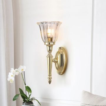 Elstead Lighting DRYDEN BATH-DRYDEN1-PB Sienos lempa 1x40W/G9 IP44
