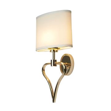 Elstead Lighting FALMOUTH BATH-FALMOUTH-FG Sienos lempa 1x3,5W/G9 + 1x1W/LED 320LM, 70LM IP44