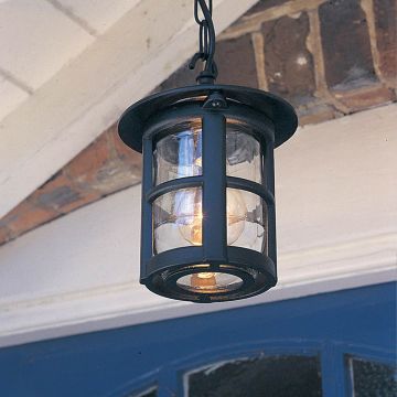 Elstead Lighting HEREFORD BL21B-BLACK Pakabinama lempa 1x60W/E27 IP43