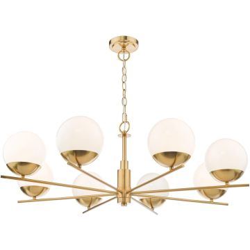 Dar Lighting Bombazine BOM0835 Švieslentė 8x40w/e14