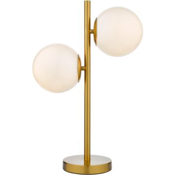 Dar Lighting Bombazine BOM4235 Stalo lempa 2x40w/e14