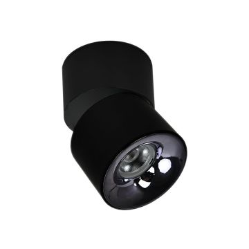 Light Prestige Brema LP-2626/1RM BK movable Lubų šviestuvas 1x10W/LED 3000K|4000K|6000K 873lm IP20