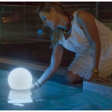 New Garden BULY 30 FLOATING 3127 Saulės baterijų lempa 1x5W/LED 3000/6500k 600lm ip68
