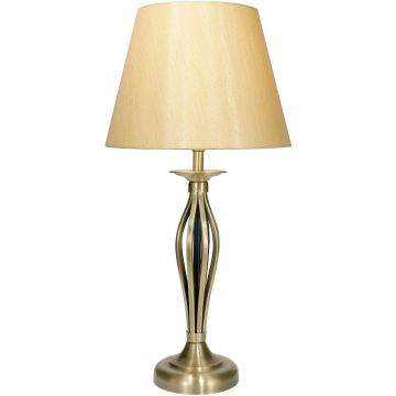 Dar Lighting Bybliss BYB4075 Stalo lempa 1x60w/e27 ip20