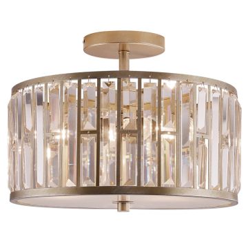 Cosmolight KYIV C03411CP Stropo šviestuvas 3x60w/E27 IP20
