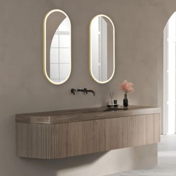 Zambelis MIRROR WITH LED 25386 Veidrodis 18W/led 3000-4000K 1564-1739lm IP44