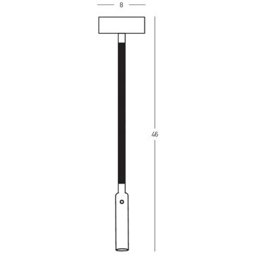 Zambelis READING LIGHT 25149 Sienos lempa 3W/led 3000K 160lm IP20