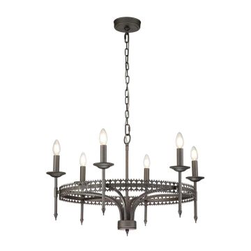 Elstead Lighting CROWN CROWN6 Švieslentė 6x60W/E14