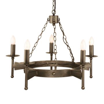 Elstead Lighting CROMWELL CW5-OLD-BRZ Švieslentė 5x60W/E14