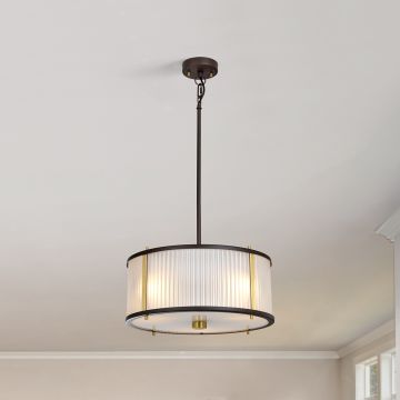 Elstead Lighting CORONA DL-CORONA-3P-BAB Pakabinama lempa 3x60W/E27