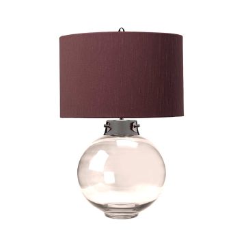 Elstead Lighting KARA DL-KARA-TL-SMOKE Stalo lempa 1x60W/E27