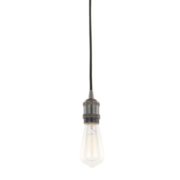 Italux CLASSO DS-M-034 MATT BLACK Pakabinama lempa 1x60W/E27 IP20