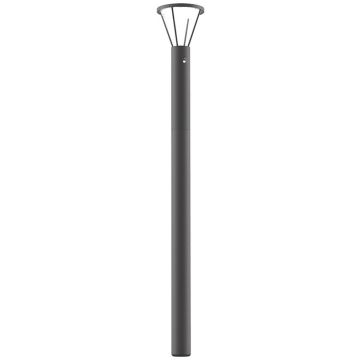 Zambelis SOLAR LIGHT E448 Gatvės šviesos stulpas 5W/led 3000K 378lm IP54
