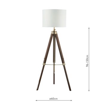 Dar Lighting EASEL EAS4947 Pagrindas 1x60W/E27 IP20
