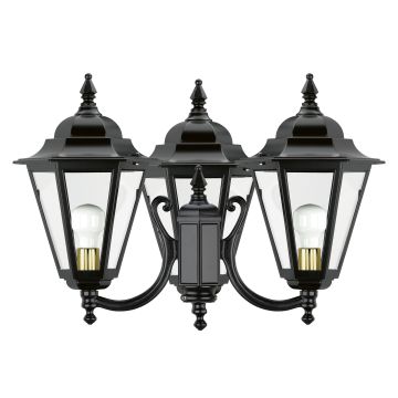 Novolux ELITE 6 096V-G05X1A-02 Gatvės šviesos armatūra 3x70W/E27 IP43