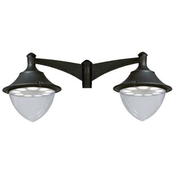 Novolux GUNTHER 407E-G31X1A-02 Gatvės šviesos armatūra 2X50W/GX53 IP65