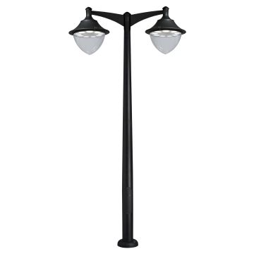 Novolux GUNTHER 408E-G31X1A-02 Gatvės šviesos armatūra 2X50W/GX53 IP65
