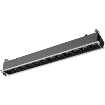 Novolux SIGMA 809E-L3825B-03 Stogo lubų įmontuojamas šviestuvas 1x25W/LED 2700K 3088LM IP20