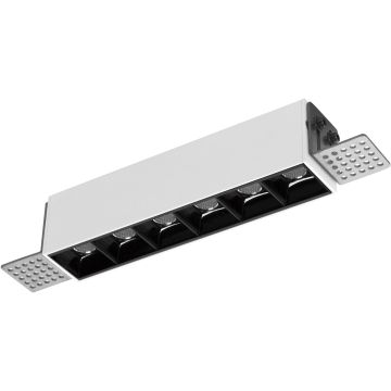 Novolux SIGMA 809G-L3813B4M-01 Stogo lubų įmontuojamas šviestuvas 1x15W/LED 2700K 1544LM IP20