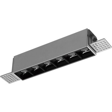 Novolux SIGMA 809G-L3813B4M-03 Stogo lubų įmontuojamas šviestuvas 1x0.7W/LED 2700K 1544LM IP20