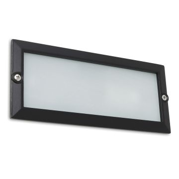 Novolux XALOC 350A-G05X1A-02 Lauko laiptų įmontuojama švieslentė 1x20W/E27 IP44