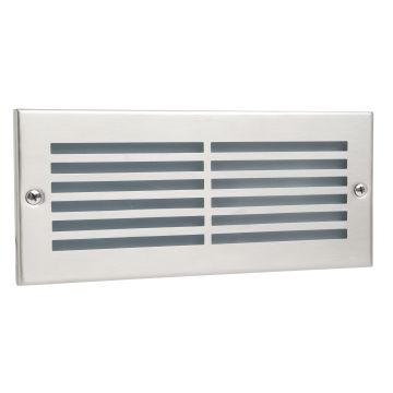 Novolux XALOC 350D-G05X1A-30 Lauko laiptų įmontuojama švieslentė 1x20W/E27 IP44