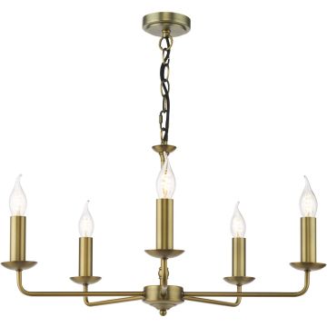 Dar Lighting Favian FAV0563 Švieslentė 5x40w/E14