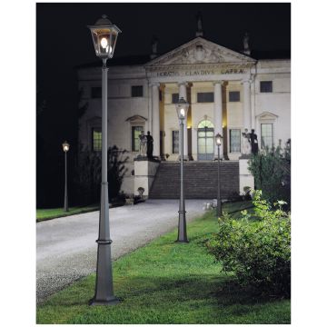 Novolux QUADRA 406D-G05X1A-04 Gatvės šviesos stulpas 1x105W/E27 IP44