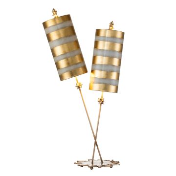 Flambeau NETTLE FB-NETTLELUX-G-TL Stalo lempa 2x60W/E27