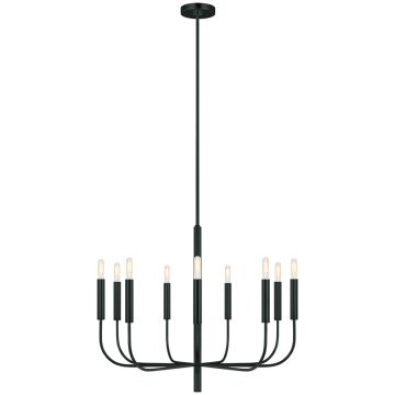 Feiss Brianna FE-BRIANNA9-BK Švieslentė 9x60W/E14