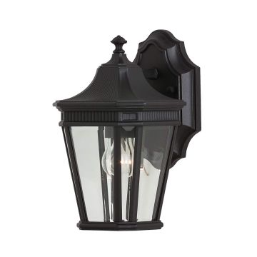 Feiss COTSWOLD LANE FE-COTSLN2-S-BK Sienos lempa 1x60W/E27 IP44