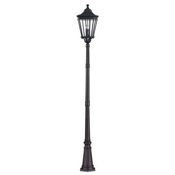 Feiss COTSWOLD LANE FE-COTSLN5-L-BK Gatvės šviesos stulpas 3x60W/E14 IP44
