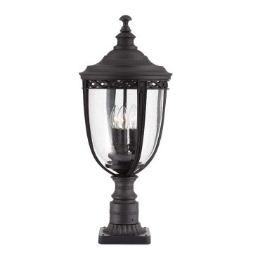 Feiss ENGLISH BRIDLE FE-EB3-L-BLK Stovinė lempa 3x60W/E14 IP44