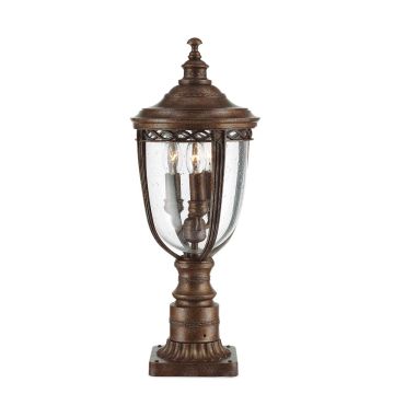 Feiss ENGLISH BRIDLE FE-EB3-M-BRB Stovinė lempa 3x60W/E14 IP44