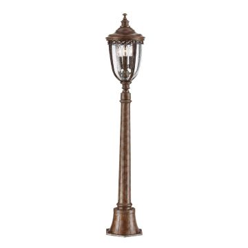 Feiss ENGLISH BRIDLE FE-EB4-M-BRB Stovinė lempa 3x60W/E14 IP44