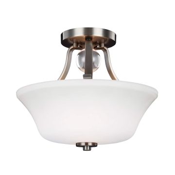 Feiss EVINGTON FE-EVINGTON-SF-SN Stropo šviestuvas 2x60W/E27