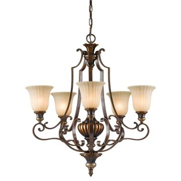 Feiss KELHAM HALL FE-KELHAM-HALL5-UPLT Švieslentė 5x60W/E14