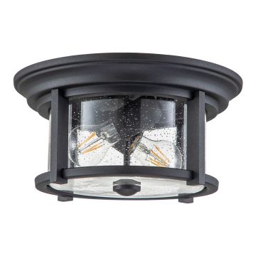 Feiss Merrill FE-MERRILL-F-BLK Lubų šviestuvas 2x60W/E27 IP44