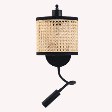 Zambelis WALL LIGHT 20355 Sienos lempa 1x40W/E27+3w/LED 3000K 240lm IP20