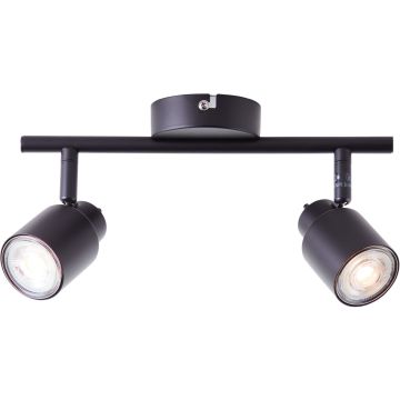 Brilliant Andres G74513/76 Stropo šviestuvas 2x10w/gu10 3000k 345lm IP20