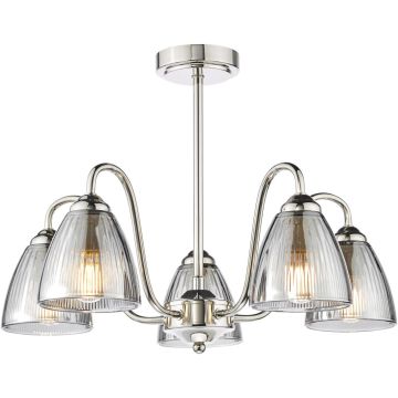 Dar Lighting Glynis GLY5438 Švieslentė 5x40w/e14