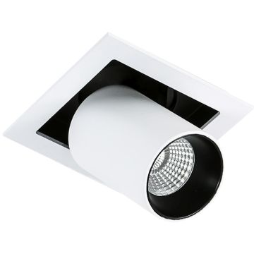 Italux MERCANTA GL7117-1/12W 4000K WH+BL Įmontuojamas apšvietimas 1x12W/LED 810LM IP20