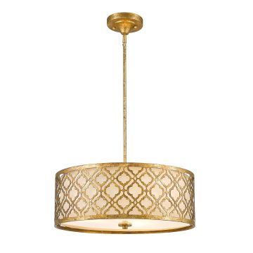 Gilded Nola Arabella GN-ARABELLA-P-L Stropo šviestuvas 3x75W/E27